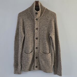 Banana Republic Italian Yarn Button-down Men's Cardigan Sweater Size M